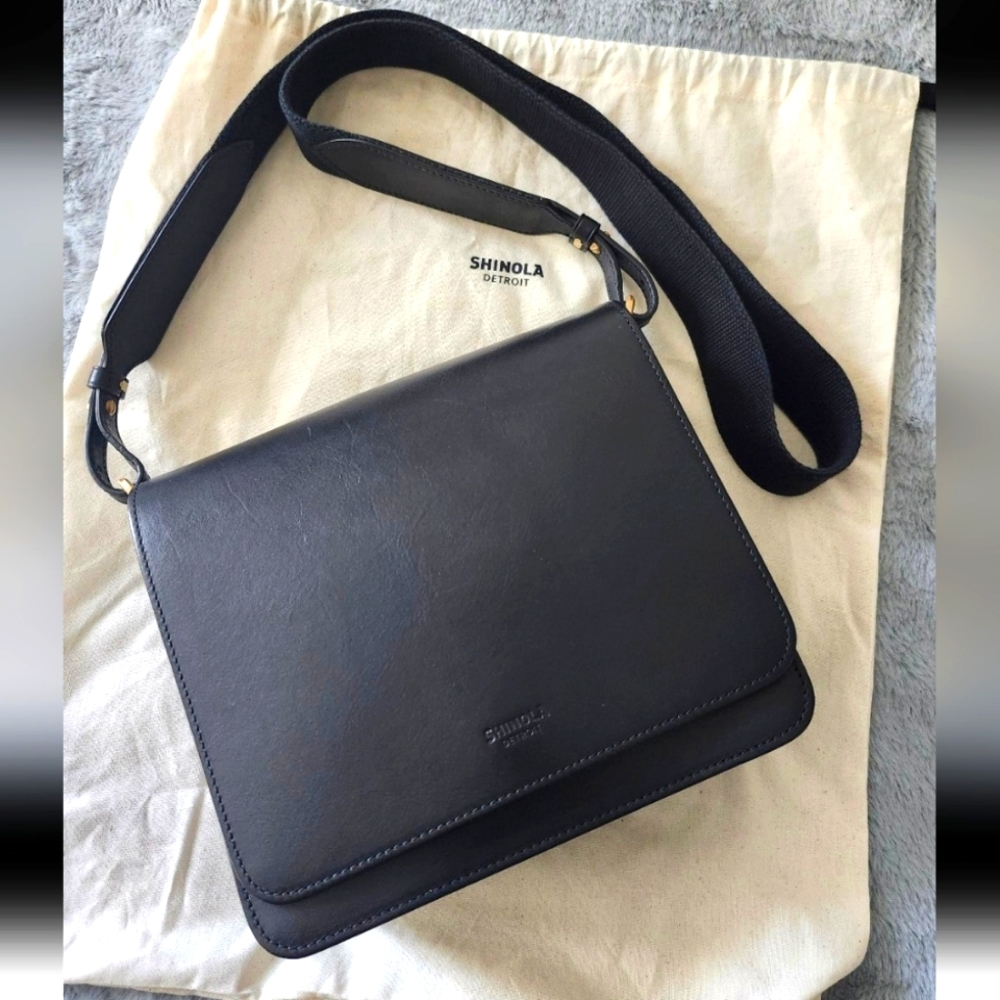 Shinola Detroit Sibley Crossbody Bag
